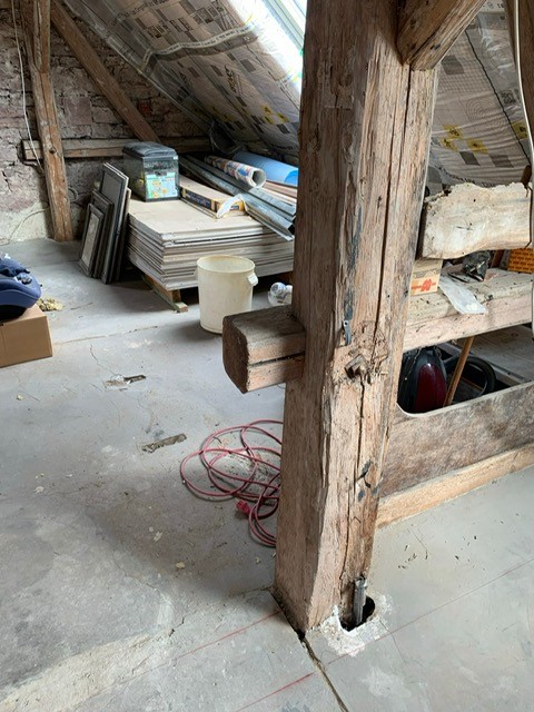 Dachgeschossausbau Neubrunn Referenzprojekte - Dachgeschossausbau Neubrunn