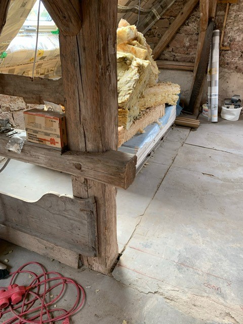 Dachgeschossausbau Neubrunn Referenzprojekte - Dachgeschossausbau Neubrunn